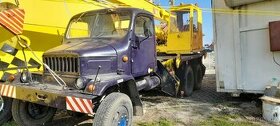 Jeřábnické práce autojeřábem na podvozku Praga V3S AD 080 - 1