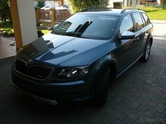 ŠKODA OCTAVIA 3 SCOUT 2.0 TDI 110KW 4x4 ALU TAŽNÉ PARKPILOT