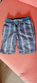 Chlapecké bavlněné plátěné kraťásky H&M vel.92