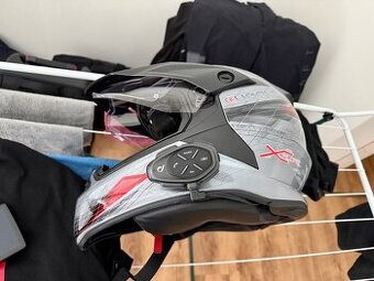Helma BMW enduro s Intercomem Interphone Tour - 1