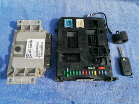 Peugeot-Citroen 1,6 16V startovací sada ECU+BSI+klíč