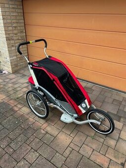 Sportovní vozík Chariot s tyčí za kolo a jogging setem