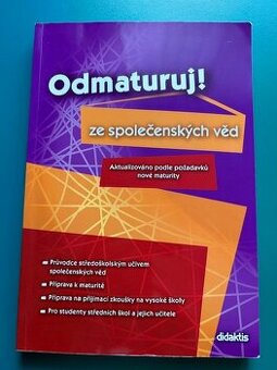 Odmaturuj ze společenských věd, nová - 1