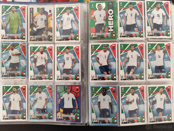 Fotbalové kartičky Euro 2024 kartičky Match Attax - země
