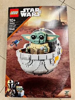 Nové LEGO Star Wars - Grogu ve vznášejícím se kočárku