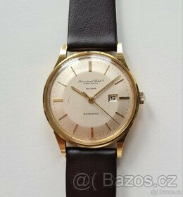 Zlaté náramkové hodinky IWC Schaffhausen Automatic 18K