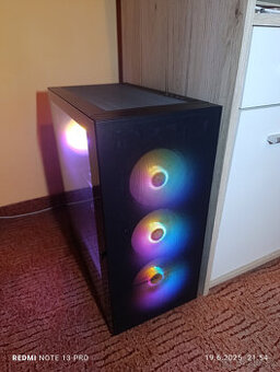 Herní PC - Ryzen 5 3600, 16GB RAM, 1TB NVME, 5700XT, WIN11