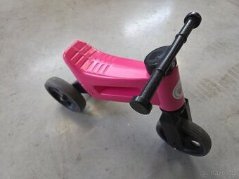 Dětské odrážedlo - motorka FUNNY WHEELS růžové