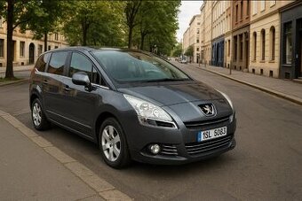 Peugeot 5008 1.6Turbo Automat, 1. majitel bez koroze