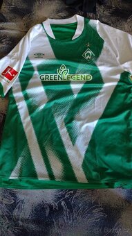 Fotbalový dres německého klubu Werder Brémy