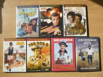 7x dvd JEAN-PAUL BELMONDO cz dabing
