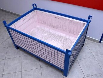 Drátěný paletový box 120x80x60 cm