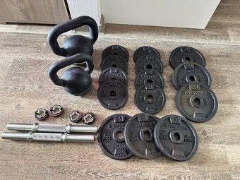 Sada posilovacích činek - 20 kg