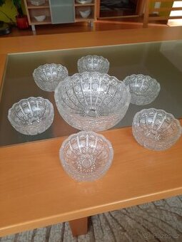 Broušené sklo - set