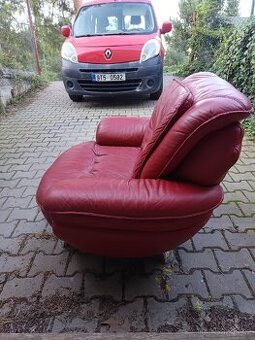 Kožené křesloa
