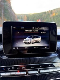 Mercedes benz displej