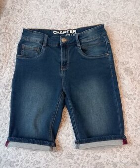 Chlapecké džínové kraťasy 152