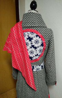 2 ks - KONTRASTY - kabát + šátek