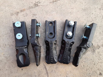 Rovny zub do lopat pro minibagry 1-5tun rozteč 55 -60 mm