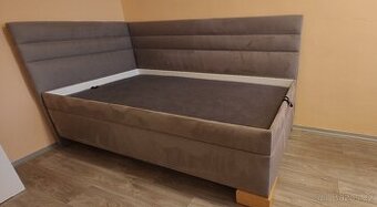 Americká  čalouněná postel 100 X 200 cm