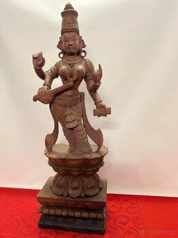 Starší dřevěná socha Bali, Budha