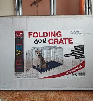 Klec Dog Fantasy skládací XXL 1 dveře 122x84x76cm