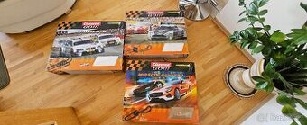 3x autodráha Carrera GO+další náhradní díly a autíčka navíc