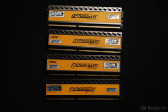 RAM CRUCIAL 4x4GB DDR3 1600MHz CL8, Ballistix Tactical