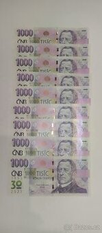 Výroční 1000 bankovka