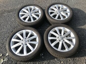 alu VW Golf 7,Octavia III RS,zimní pneu 205/50/17 Michelin