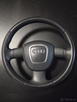 Tříramený volant audi a3 8p včetně airbagu