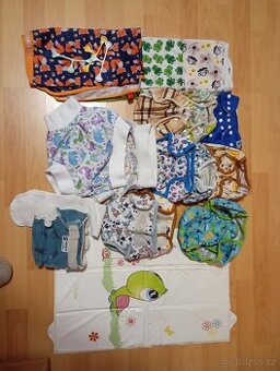 Sada na látkování - svrchní kalhotky, přebalovací podložky