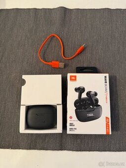 Sluchátka JBL WAWE BEAM Black- 1.rok záruka