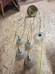 Starožitný retro lustr Honsel