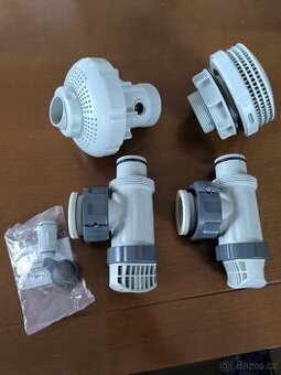 Bazénové průchodky s ventily