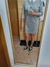 Šedé šaty Only, vel. M - 1