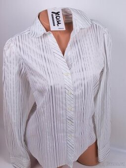 Košile halenka bílá s proužky vel. 42