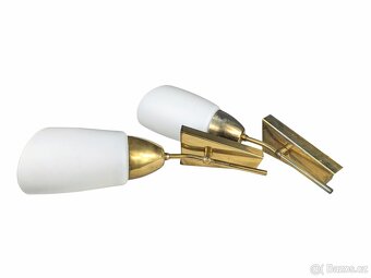 Retro nástěnná lampička Kamenický Šenov