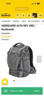 Vanguard alta sky 45d