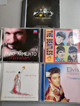 CD/Freddie Mercury, Beatles, Presley...