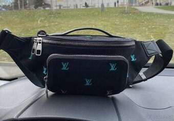 Louis Vuitton ledvinka denim blousson