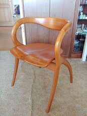 Vzácná dizajnová židle - A. Sibau, Made in Italy