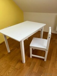 Dětská židle + stůl