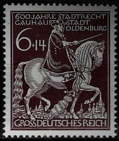 168463997.Predám pošt. známky Deutshes Reich 1945