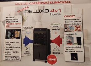 Mobilní odpařovací klimatizace s vytápěním