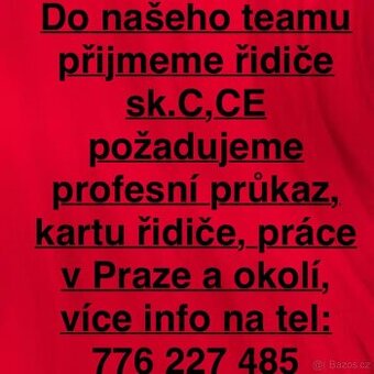 Řidič sk.C, CE