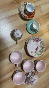 Porcelan - hrnicky / talirky