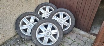 4x Hliníkové disky Renault 61/2Jx16CH4-49 vč. pneu