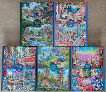 Puzzle Trefl 2x500
