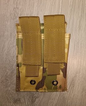 Nové Pouzdro dvojité kamufláž Molle na 2 zásobníky_GLOCK